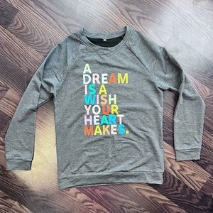 Disney themed long sleeve shirt